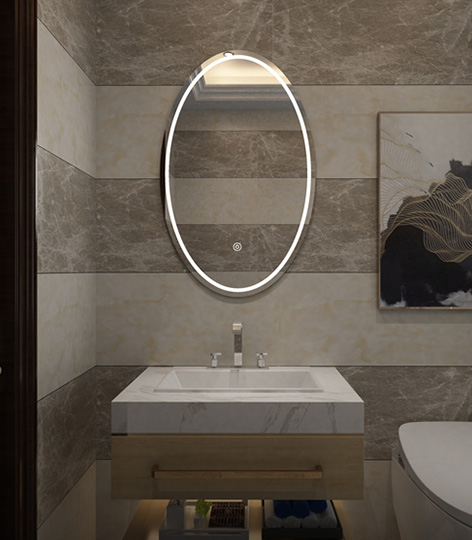Irregular LED Mirror